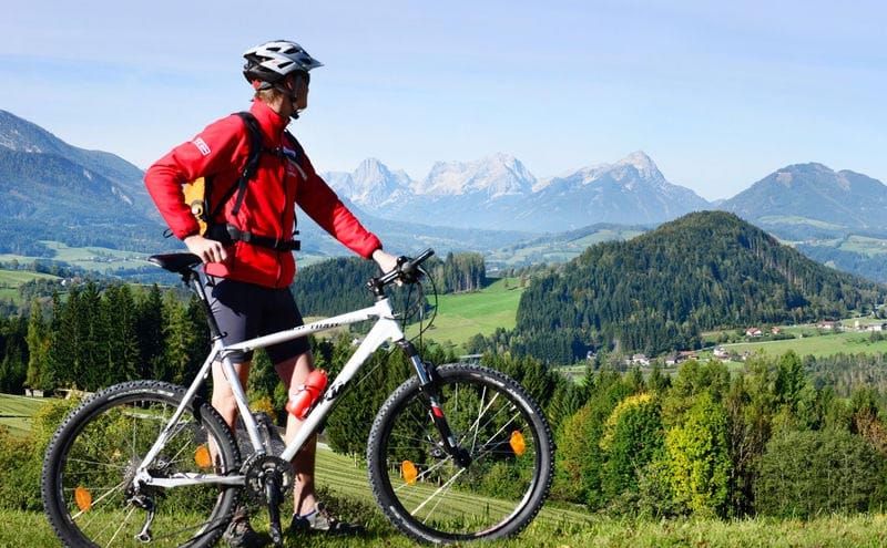 Mountainbiketour durch die Urlaubsregion Pyhrn Priel - Hotel Lavendel