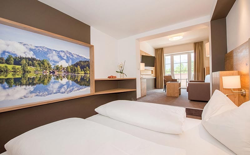 Gemütliche Zimmer des Hotels in der Pyhrn Priel Region - Hotel Lavendel