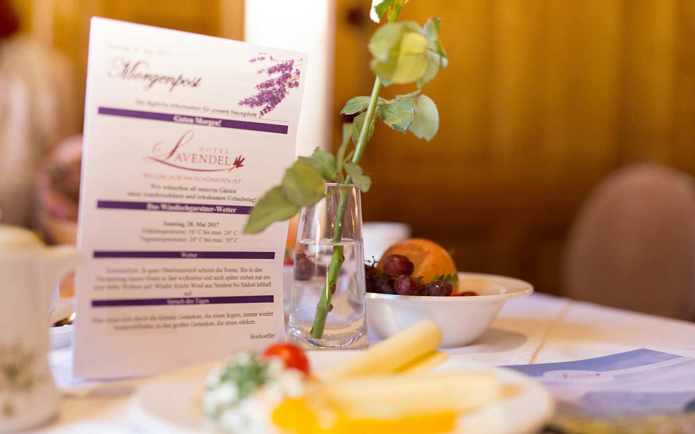 Einfach genießen im Gourmethotel in Oberösterreich - Hotel Lavendel